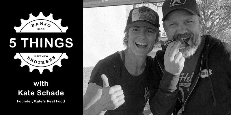 FIVE THINGS WITH KATE SCHADE FOUNDER OF KATE'S REAL FOOD