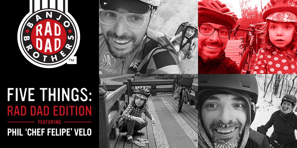 Phil Velo: Rad Dad Edition Banjo Brothers Five Things