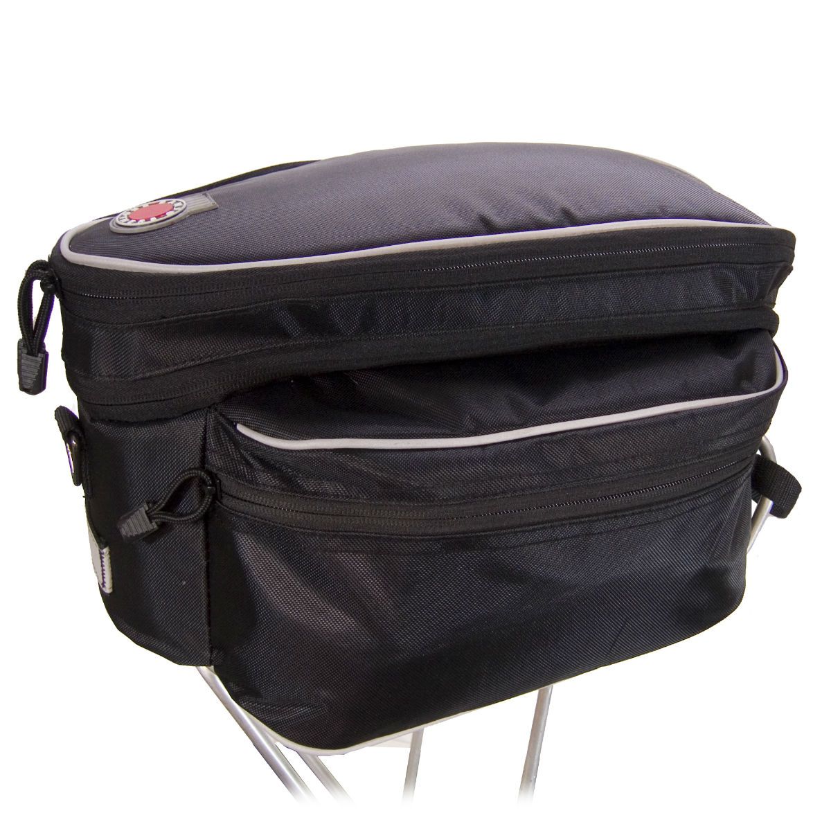 Rack Top Bag, Expanding, Black-Banjo Brothers