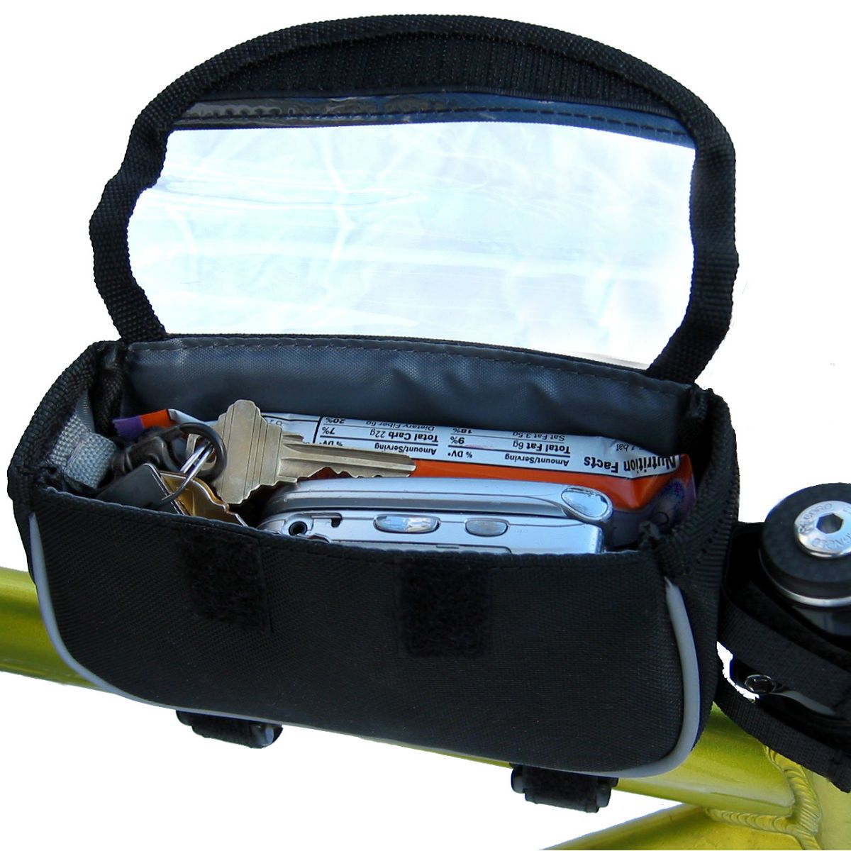 Top Tube Bag, Black-Banjo Brothers