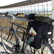 Rack Top Pannier Bag, Expanding, Black-Banjo Brothers