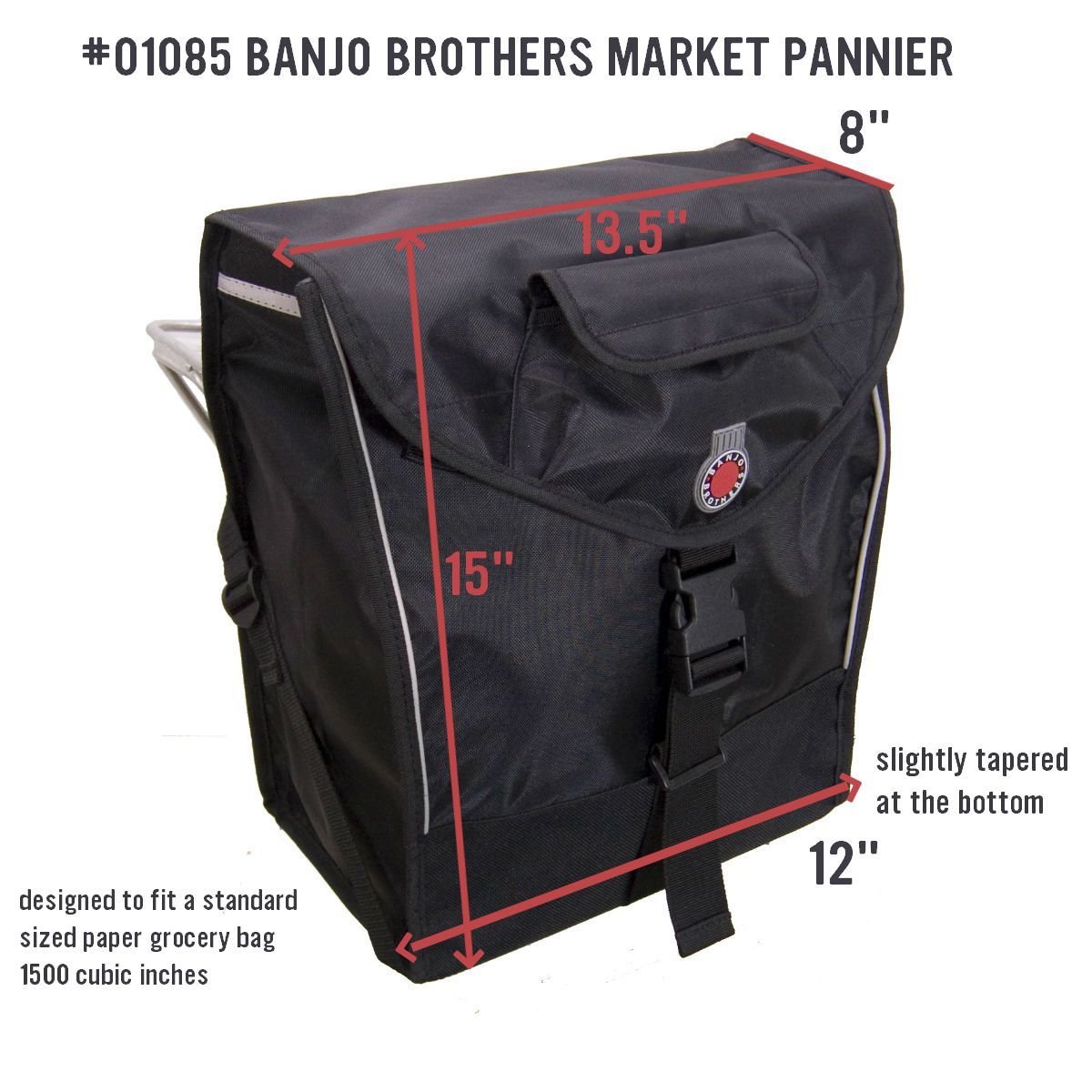 Market Pannier, Black-Banjo Brothers