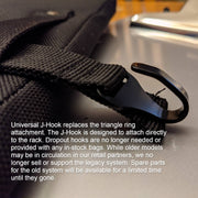 Grocery Pannier Retention Hook