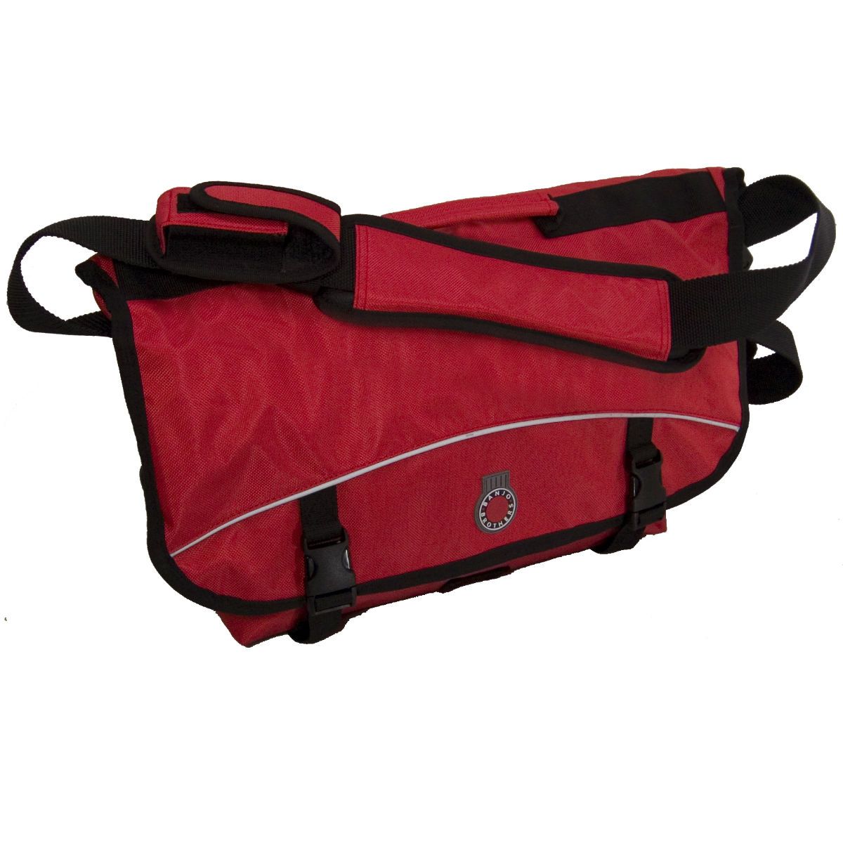 Messenger Bag Medium, Red-Banjo Brothers