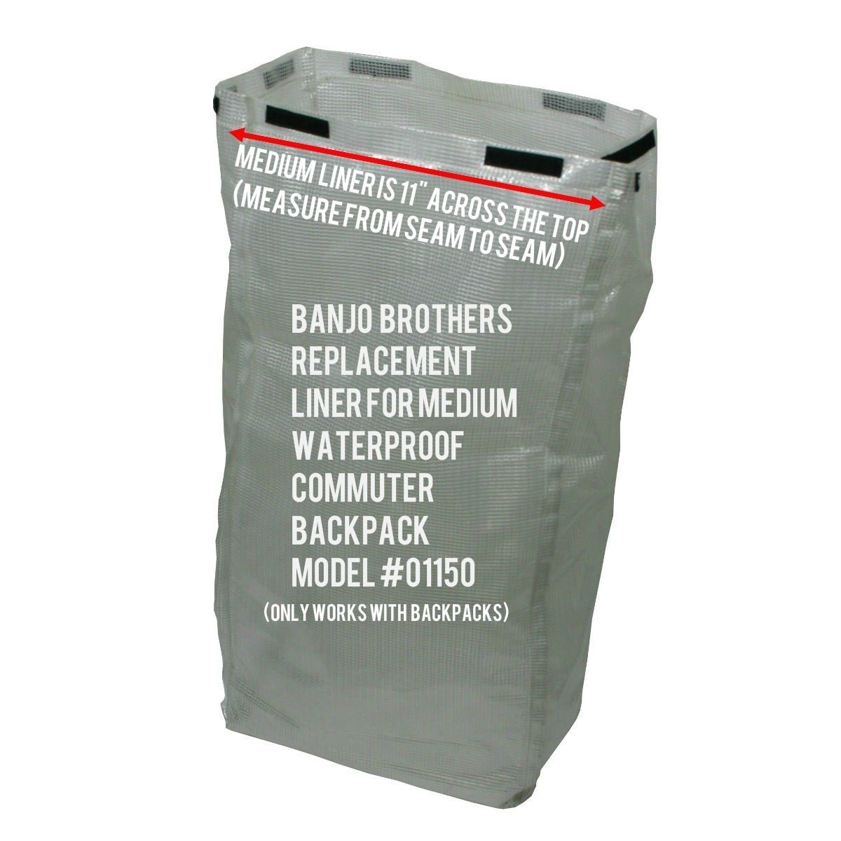 Medium Backpack Replacement Waterproof Liner-Banjo Brothers