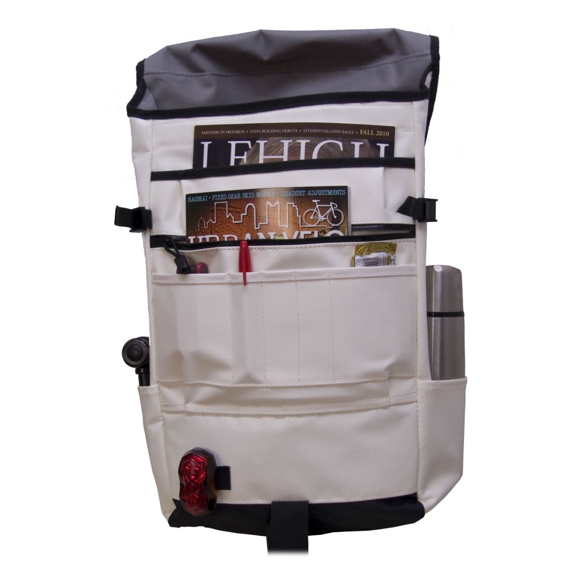 Metro Backpack, White - Cosmetic 2nds-Banjo Brothers