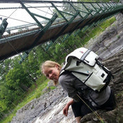 Metro Backpack, White - Cosmetic 2nds-Banjo Brothers