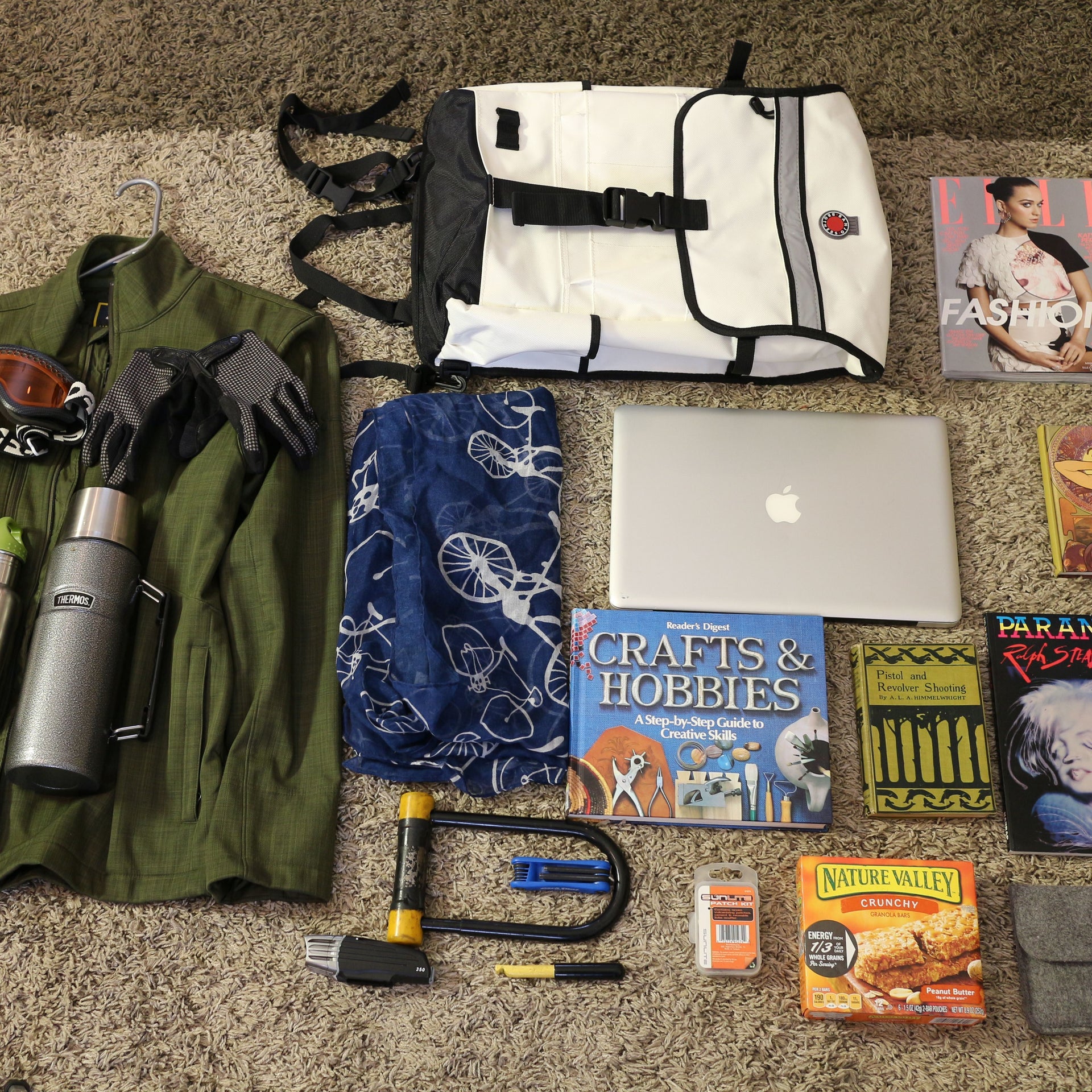 Metro Backpack, White - Cosmetic 2nds-Banjo Brothers