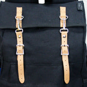 anjo Brothers Waxed Canvas Cycling Rucksack Leather closure