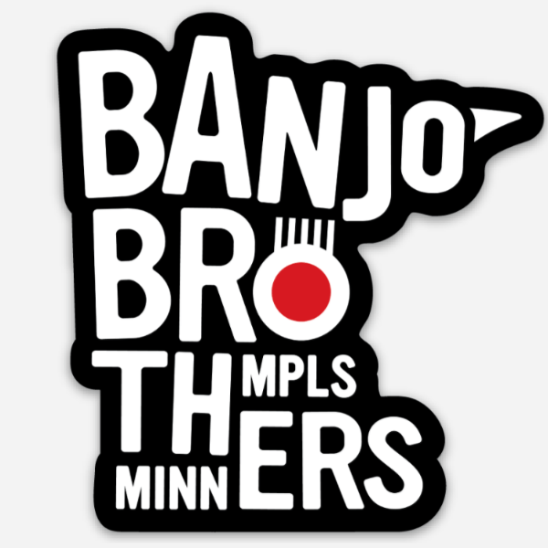 Minnesota Nice Sticker-Banjo Brothers